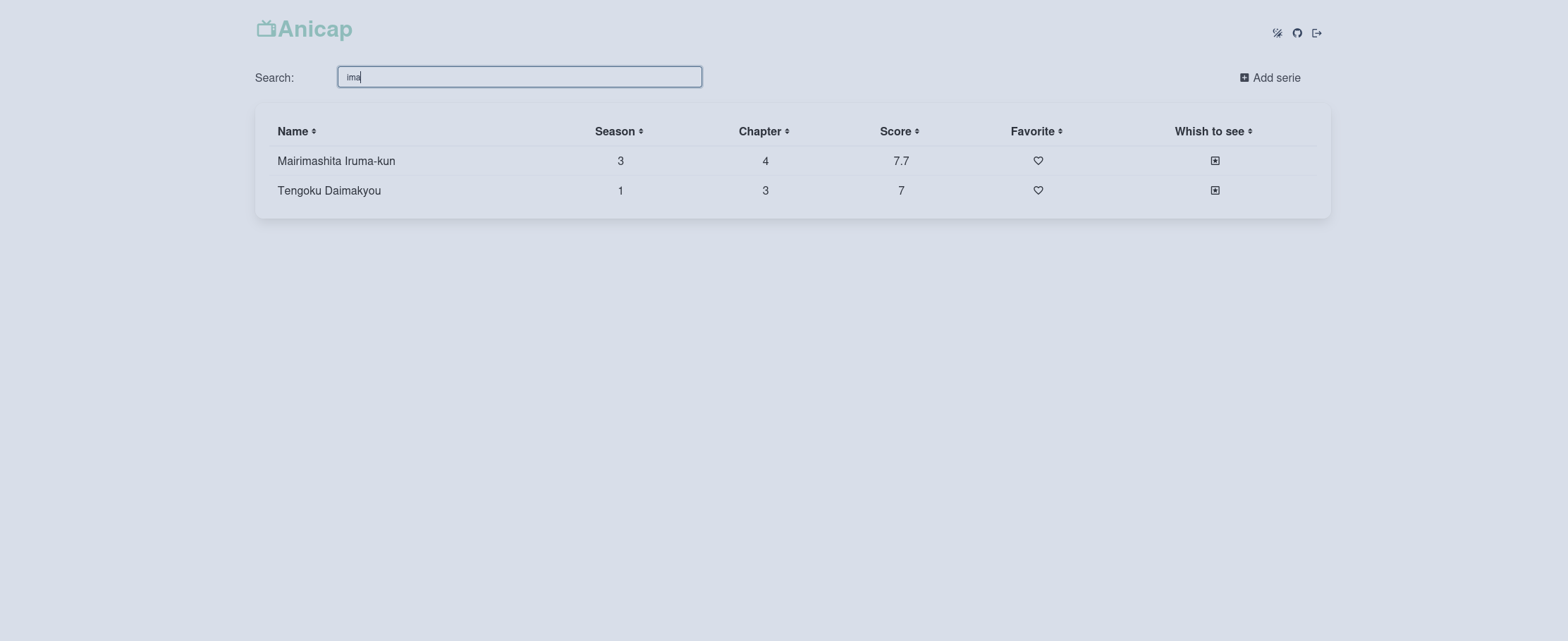 Dashboard Search